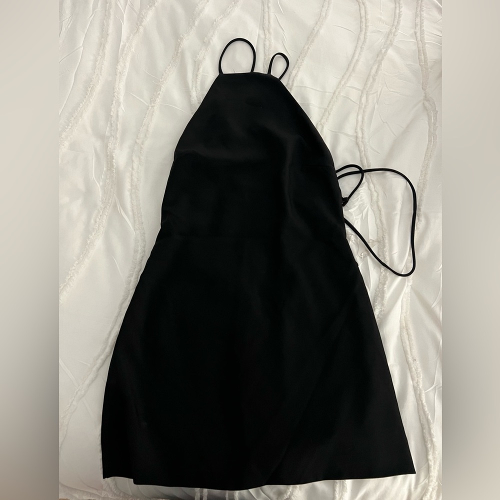 Meshki Diana Suiting Mini Dress - Black